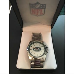 Jets stainless steel Men's watch NIB